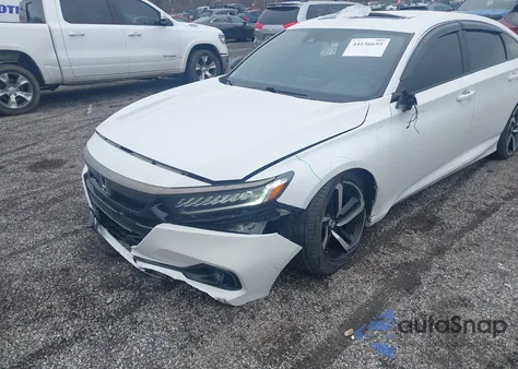 2021 Honda Accord Sport 2.0T from USA, damaged, VIN 1HGCV2F37MA021716